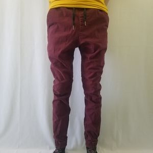 Maroon Zanerobe Joggers
